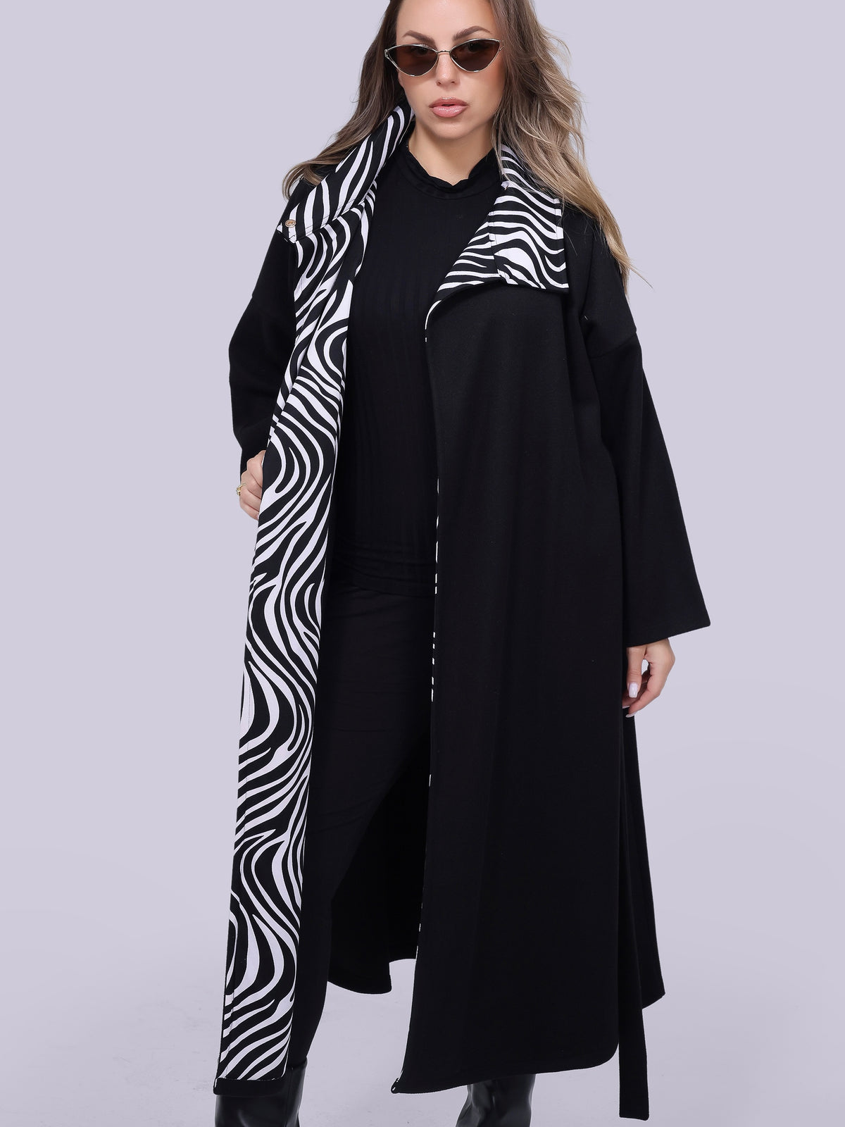Wild Zebra Coat