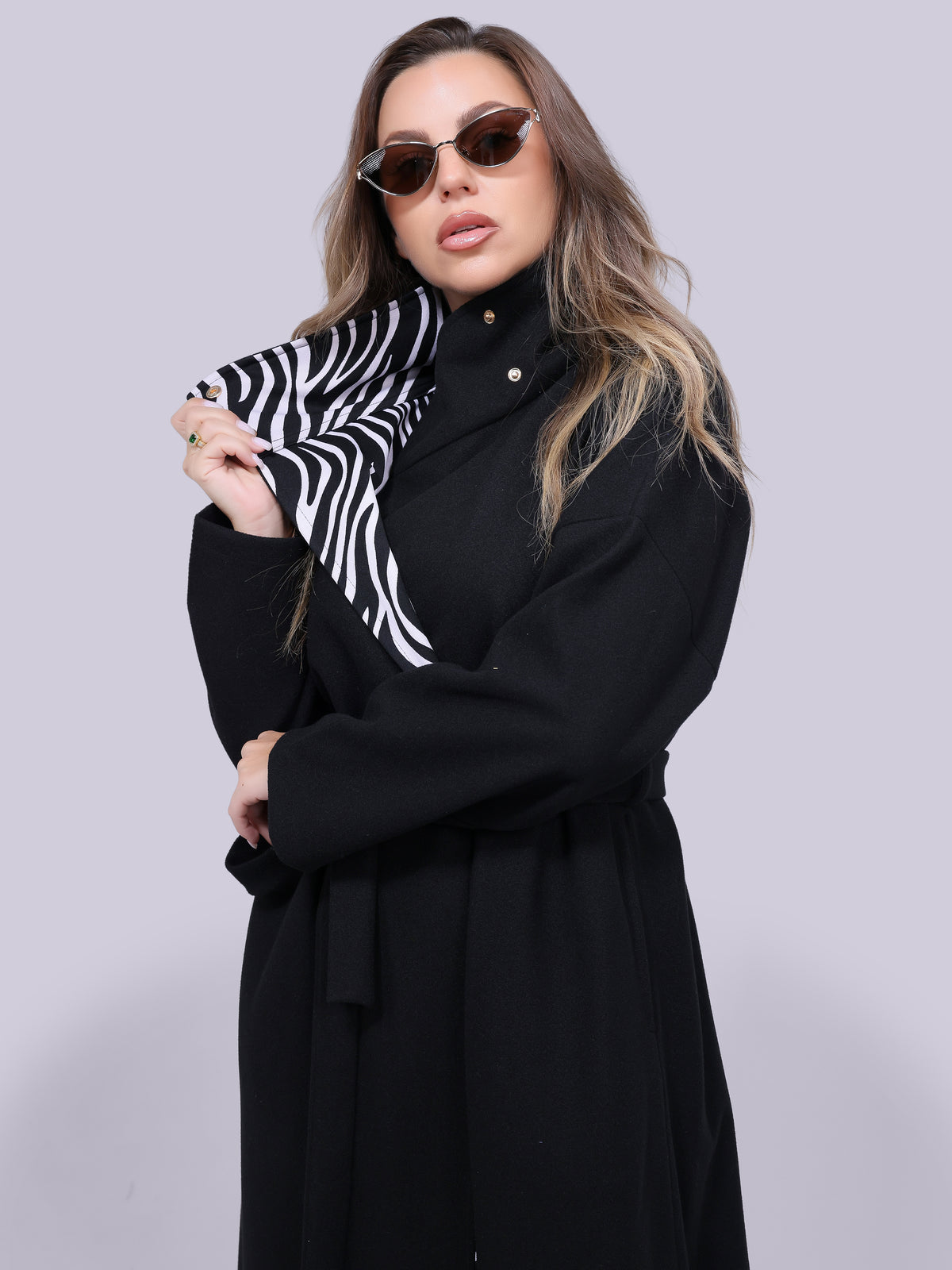Wild Zebra Coat