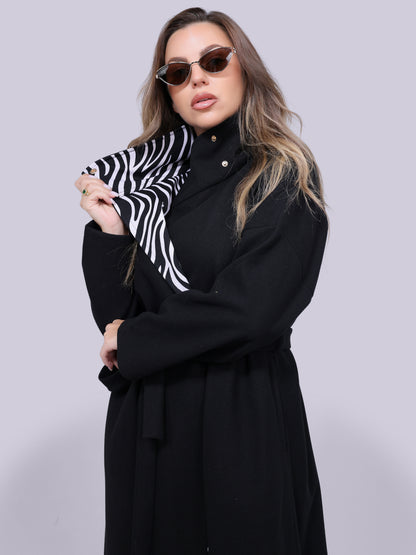 Wild Zebra Coat