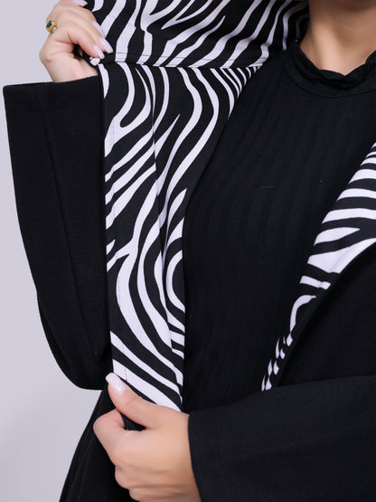 Wild Zebra Coat