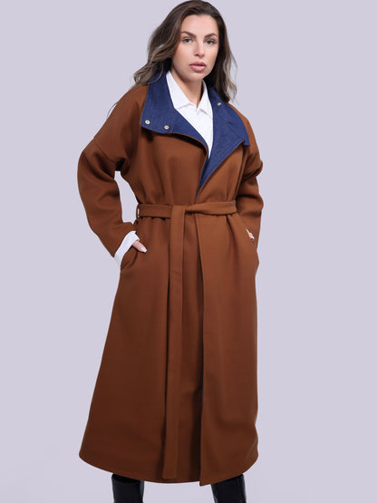 Denim Fusion Coat