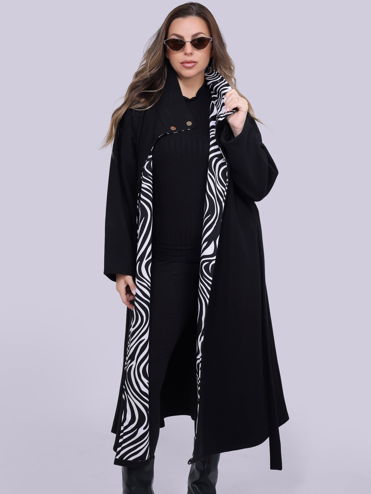 Wild Zebra Coat