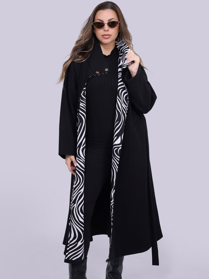 Wild Zebra Coat