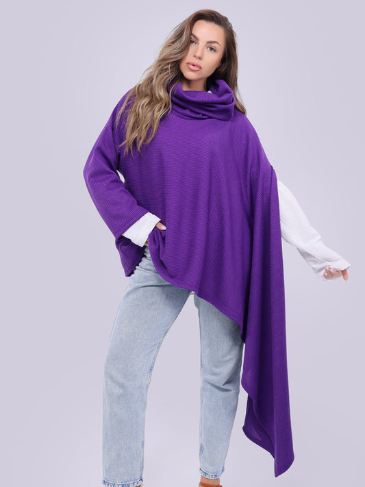 Boho Cape Pullover