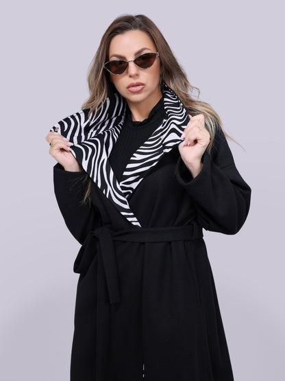 Wild Zebra Coat
