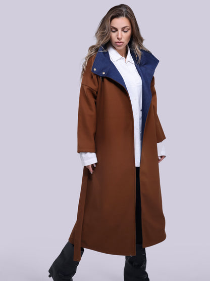 Denim Fusion Coat