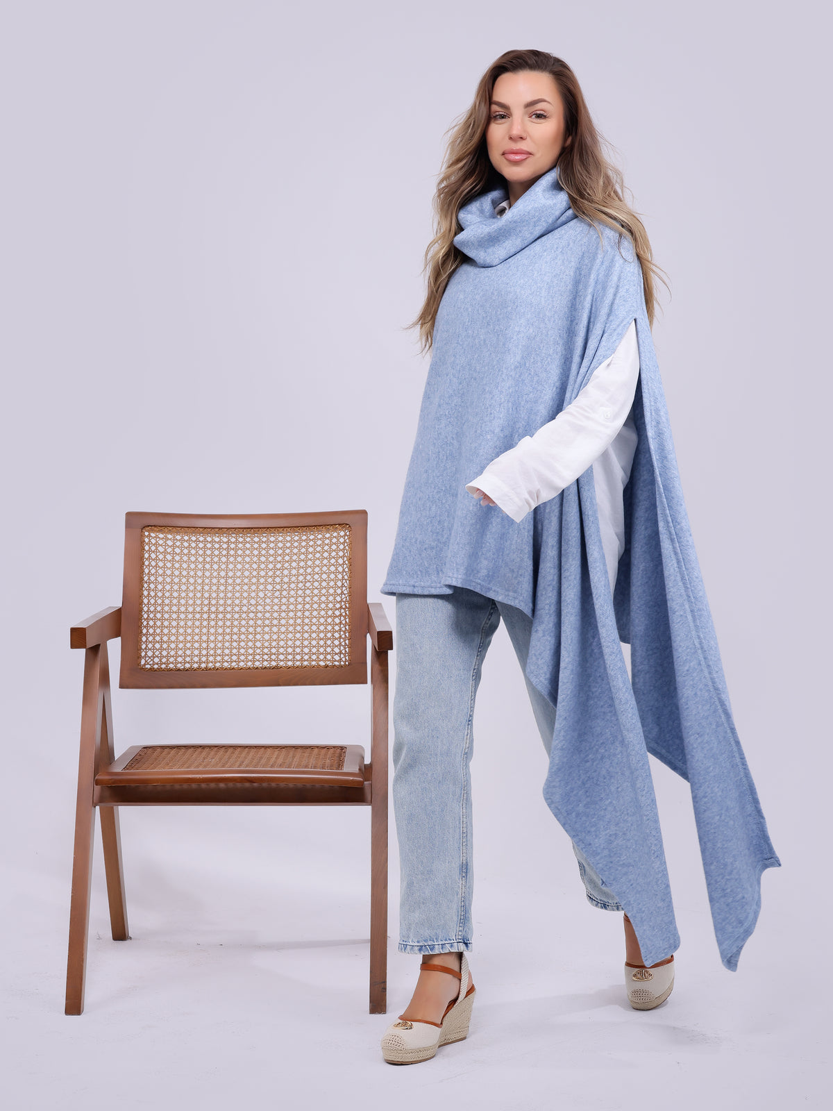 Boho Cape Pullover