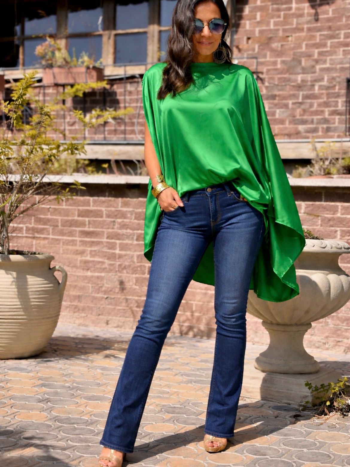 Flowy Blouse Free Styled