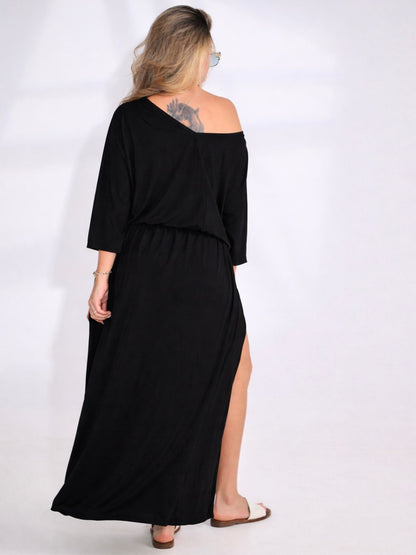 High n Low Flowy Dress
